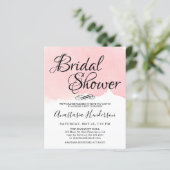 予算のブライダルシャワーへの招待 (スタンド正面)