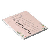 予算のブライダルシャワー彼は、彼女はゲームのメモ帳を言った ノートパッド (アングル)