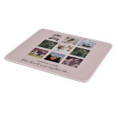 予算のブライドメイドギフト写真コラージュ引用文BFF カッティングボード (角)