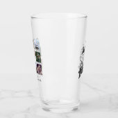 予算のブライドメイドギフト写真コラージュ引用文BFF タンブラーグラス (左)