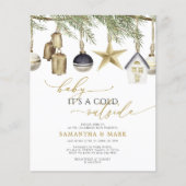 予算のベビーそれは冷たい屋外シャワー招待状である (正面)