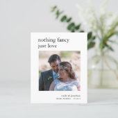 予算のミニマルな駆け落ち写真発表 (スタンド正面)