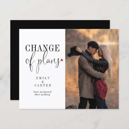 予算のミニマル白黒計画の変更 (正面/裏面)