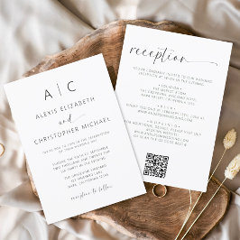 予算のミニマル結婚化を1つのQRコード