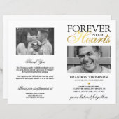 予算のメモリアル注文写真作成 (正面/裏面)