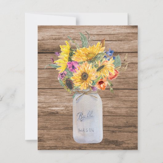 予算のライトアップとメイソンジャールカップルシャワー (裏面)