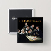 予算のレッスン 缶バッジ (正面&裏面)