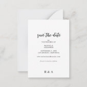 予算の写真と書道2-A軽救い日付N ノートカード (裏面)