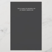 予算の写真の結婚式の招待 – フローラリース (裏面)