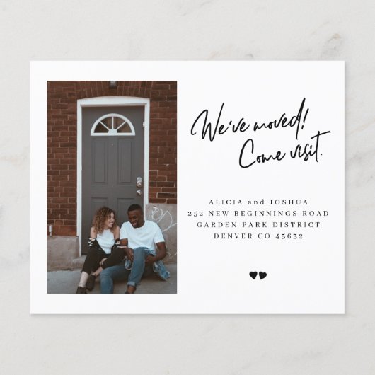 予算の写真モダンの移動発表 (正面)