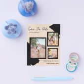 予算の写真保存日付婚約ピーチシン チラシ (シングル)