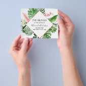 予算の動く発表トロピカルフローラ チラシ (手)