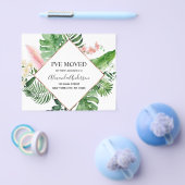 予算の動く発表トロピカルフローラ チラシ (シングル)