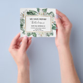 予算の動く発表トロピカルフローラ チラシ (手)