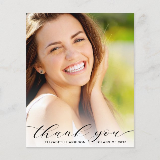 予算の卒業ありがとうスクリプトの写真 (正面)