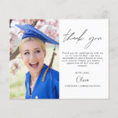 予算の卒業ありがとう写真 チラシ (正面)