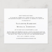 予算の同じ愛の小さなダウンサイ結婚ズの写真 (裏面)