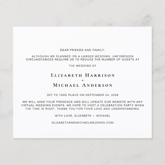 予算の同じ愛の小さなダウンサイ結婚ズの写真 (裏面)