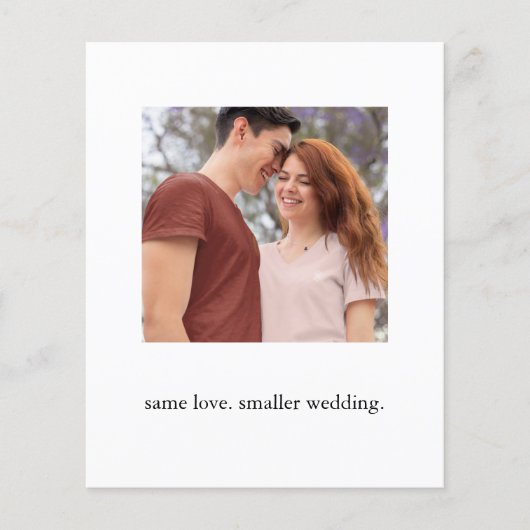 予算の同じ愛の小さな写真結婚のライブストリーム (正面)