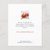 予算の同じ愛の新しい計画の結婚式の日付を保存 (裏面)