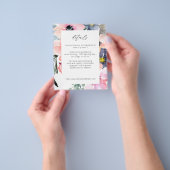 予算の夏のフローラ詳細 チラシ (手)