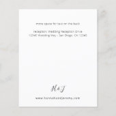 予算の夏のフローラ詳細 チラシ (裏面)