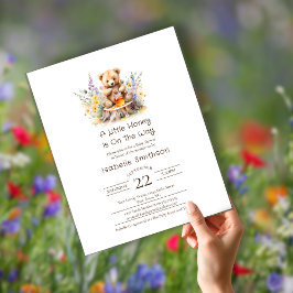 予算の小さな蜂蜜の方法テディ赤ちゃんシャワー