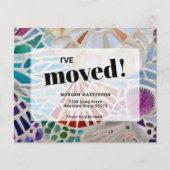 予算の引越しのお知らせカード (正面)