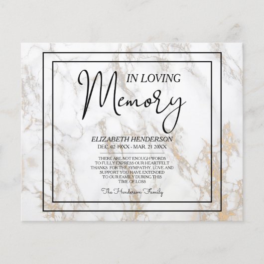 予算の悔やみや弔慰愛情のメモリ。フライヤー チラシ (正面)