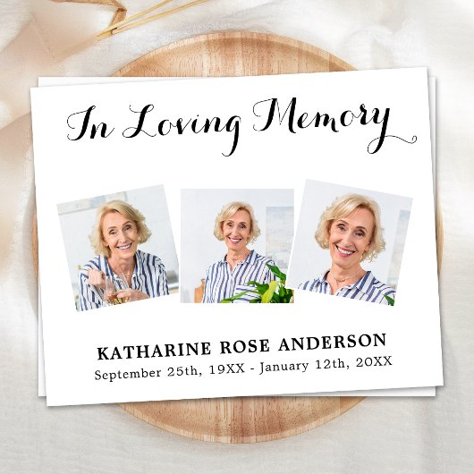 予算の愛情の記憶3写真葬儀ありがとう