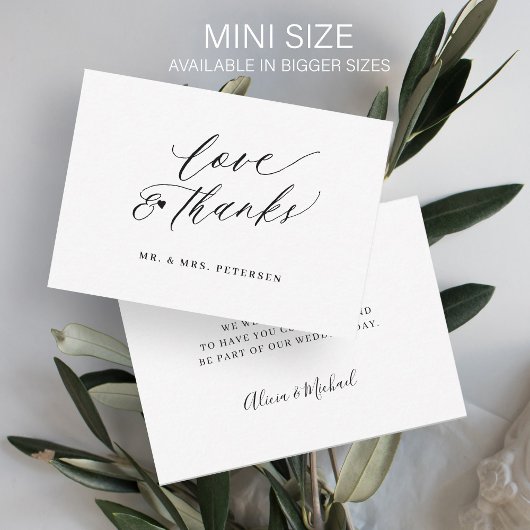 予算の愛感謝していの結婚シンプルの感謝していスクリプト ノートカード