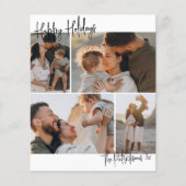 予算の手書き4数々の – 写真クリスマスホリデー (正面)