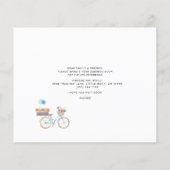 予算の新しいアドレス水の色のフローラ自転車の移動 (裏面)