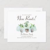 予算の新しいホームアナウンスウォーターカラープラント (正面/裏面)