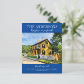 予算の新しいホームフォト青の発表 (スタンド正面)