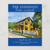 予算の新しいホームフォト青の発表 (正面)