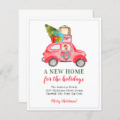 予算の新しいホームホリデーズカーラゲッジムービングカード (正面/裏面)