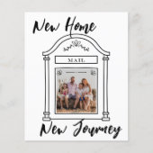 予算の新しいホーム写真の移動アナウンス (正面)