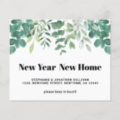 予算の新しいホーム移動アナウンスカード (正面)