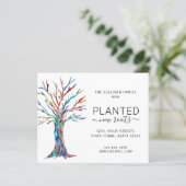 予算の新しいルーツツリーの移動発表 (スタンド正面)