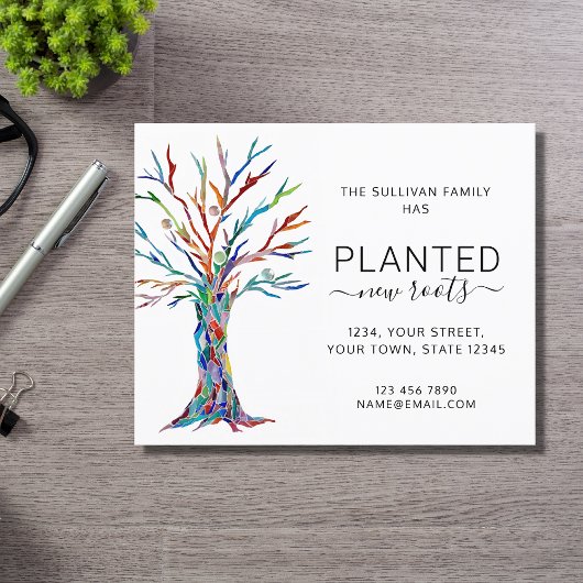 予算の新しいルーツツリーの移動発表