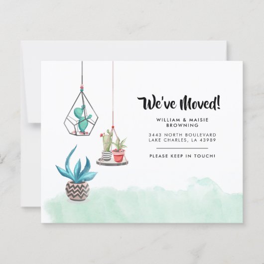 予算の新しい住所の多肉化に関するお知らせ (正面)