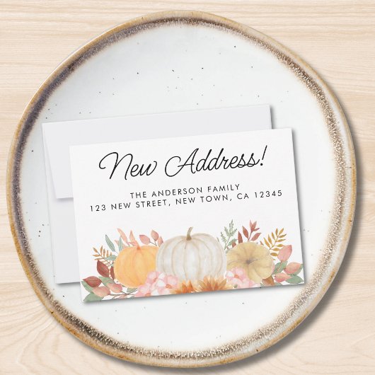 予算の新しい住所の引越し案内ミニカード ノートカード