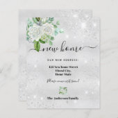 予算の新しい住所シルバーフローラ発表 (正面/裏面)