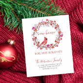 予算の新しい家の休日の引越し発表