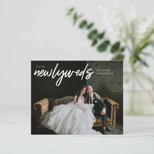 予算の新婚HW 3フォトポストウェディングレセプション (スタンド正面)