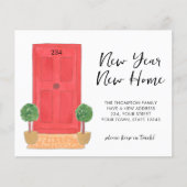 予算の新年の新しいホームドア移動 (正面)