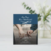 予算の新年の新しい冒険の写真の日付を保存 (スタンド正面)