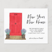 予算の新年の新しい家の移動 (正面)