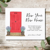 予算の新年の新しい家の移動